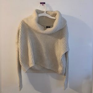 Cream cropped sweater